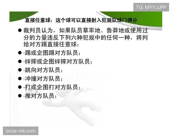 犯规进球为何会被判无效？足球规则中这几点你必须了解